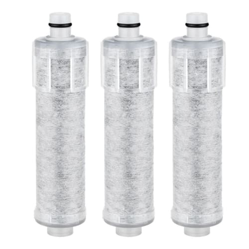 JF-20 Water Purification Cartridges, Replacement Cartridges (Set of 3) for JF-20-T All-in-One Water Purifiers, Antibacterial Cartridges, High Chlorine
