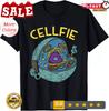 2025/Cell Fie Забавная футболка с принтом для учителя науки и биологии, унисекс