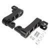 Motorcycle Foot Peg Highway Bracket 360° Adjustable Rugged Foot Peg Extension Bracket for Touring Foot Peg Highway Bracket