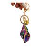 Conch Keychain Ocean Element Healing Colorful Shell Bag Charm Colorful Key Holder Backpack Accessories