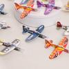 20Pcs Mini Hand Throw Airplane Kids Birthday Party Favors Goodie Pinata Fillers Toy DIY Assembled Foam Flying Planes School Gift