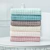 Pure Cotton Waffle Japanese Towel Plain Cotton Face Towel Absorb Water and Easy To Dry Adult Towel
