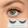 High Quality 3D Individual Wispy Clear Strip Faux Mink Lashes Cluster Look Light Eyelash Extensions Cruelty-Free