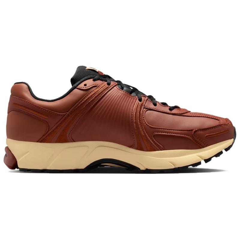 Nike Zoom Vomero 5 QS Унисекс Кожаные Беговые Кроссовки Коричневые IO4555-200