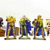 Saint Seiya Zodiac Aldebaran Mu Aiolia японская акриловая подставка-игрушка-фигурка
