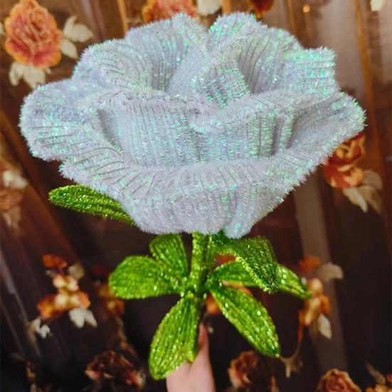 2 комплекта, 30 см, очиститель для труб, блестящие красочные DIY, художественные промыслы, гибкие, дошкольное образование, детский стебель из синели, развивающие игрушки, подарок на день рождения