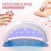 YIKOOLIN SUN 1S UV LED Nail Lamp 48W for Professional Saloon Fast Nail Gel Dryer With 4 Timers Automatic Sensor LCD Display