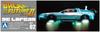 Aoshima Bunka Kyozaisha Movie Mecha Series Back to Future Part II Time Machine Пластиковая модель 1/24 BT-02