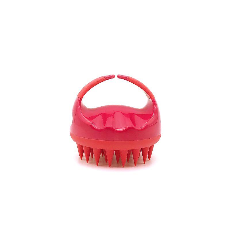 Monochrome Silicone Scalp Massager & Shampoo Brush for Babies
