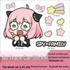 Anya Spy X Family Car Sticker - Waterproof, Cute, Decorative, Creative Scratch Cover