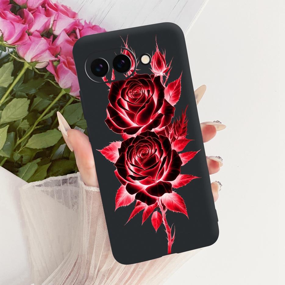 Чехол для Google Pixel 9 Pro Милый Лев Модный Расписной Чехол Мягкий ТПУ Чехол для Телефона Для Google Pixel 9A Pixel9 Pro Задняя Крышка Fundas