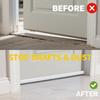 Self Adhesive Door Draft Stopper PVC Door Sealing Strip Professional Brush Door Seal  Bedroom