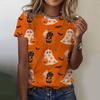 Женская футболка с милой тыквенной головой и 3D-принтом, футболка большого размера, летняя новая модная женская одежда Y2k, женские топы, футболки
