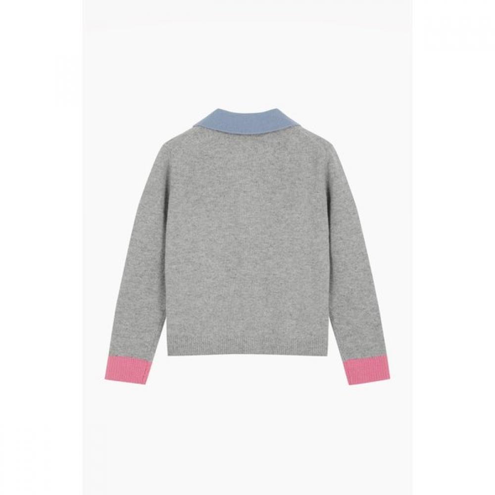 Benetton Color Contrast Cardigan Bakcf9561