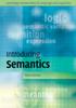 Книга Introducing Semantics