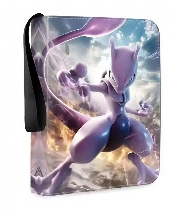 Pokémon Card Collection Book: 4-Grid & 9-Grid PU Game Album