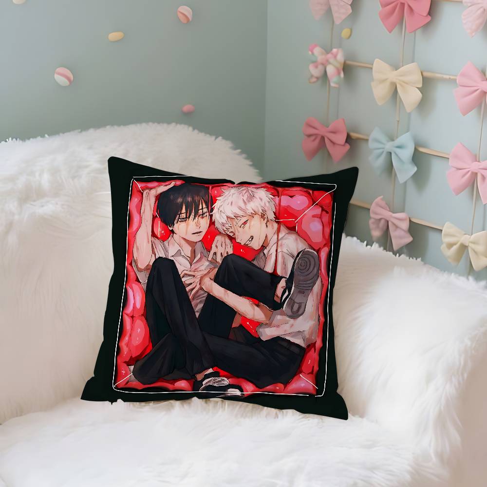 TThe Summer HHikaru Died Throw Pillow Covers Pattern Cushion Cover Suitable For Sofa Bedroom Car Pillow Cover