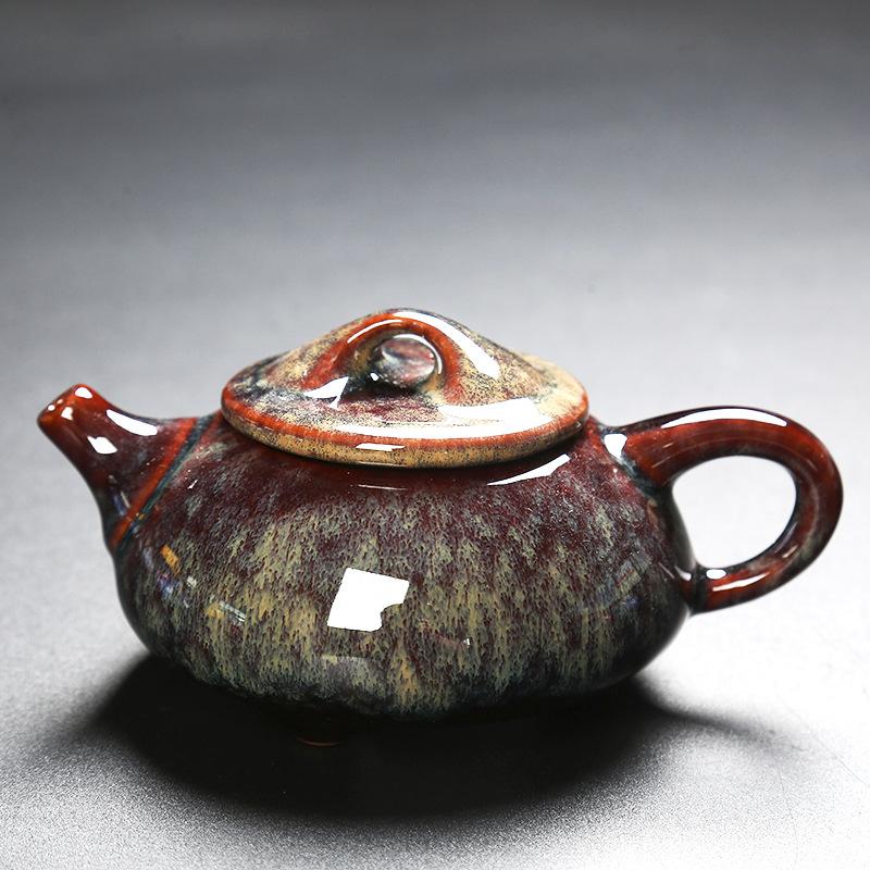 Ceramic Teapots Tea Set and Coffee Teapot for Tea Jianzhan Kiln Change Pots Yixing Zisha Teapot Clay Heated Kettle Kettle Gaiwan