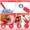 4pcs Stainless Steel Vegetable Corer with Hole Fruit Corer Extractor Fruit Corer Tool  Dessert