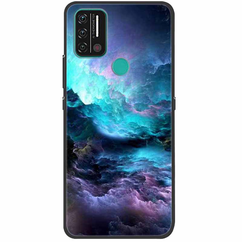 Мягкий чехол с принтом для Umidigi A9 Pro, силиконовый защитный чехол, черные чехлы для Umidigi A7 Pro, милый кот, A9Pro, A 9, A7Pro