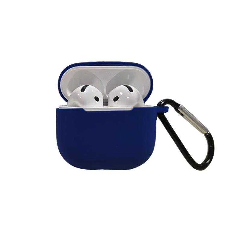 "AirPods 4 Silicone Protective Cover: Anti-Fall, Skin-Friendly Soft Case for Apple Wireless Earphones"