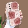Милый мультяшный узор, кремовая текстура, мягкий силиконовый чехол с волнистыми краями, чехол для телефона для Huawei Honor Infinix Tecno iPhone
