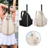 Zipper Closure Tennis Crossbody Backpack Large Capacity Tennis Racket Bag  Exercise Gym Equipment