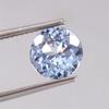 Natural Blue Sapphire Loose Gemstone Pastel Montana 12 ct Round Shape September Birthday Birthstone