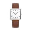 [ЧАСЫ CARVEN] ЧАСЫ CARVEN Мужские кожаные часы CV643-WH/BR