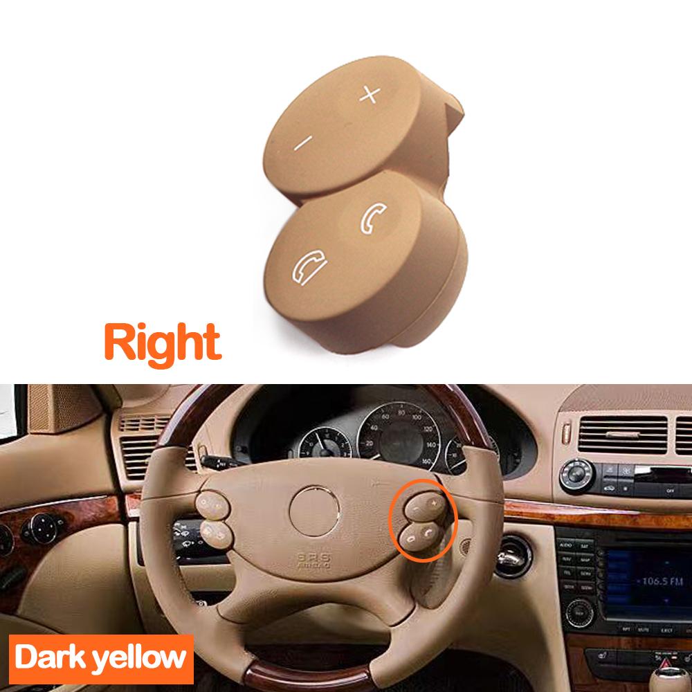 Car Multi-Function Left Right Steering Wheel Control Push Button For Mercedes Benz E G CLK CLS Class W211 W463 W209 W219 E300
