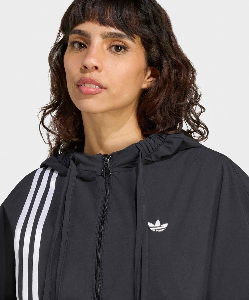 ADIDAS Ribbon Off-Placed 3-Stripe Track Top - Black / Jx2698