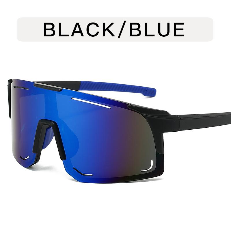 Женские спортивные солнцезащитные очки, модные очки для велоспорта, для мужчин, большая оправа, цельные зеркальные очки, очки для катания на лыжах и рыбалки
