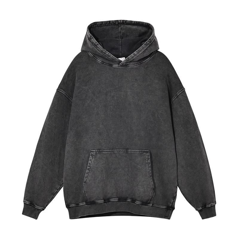 Raeg Unisex Vintage-Washed Distressed Oversized Hoodie