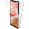 Case for Samsung A72 - Phonillico - Ultra Slim - Soft Silicone - Transparent - Maximum Protection