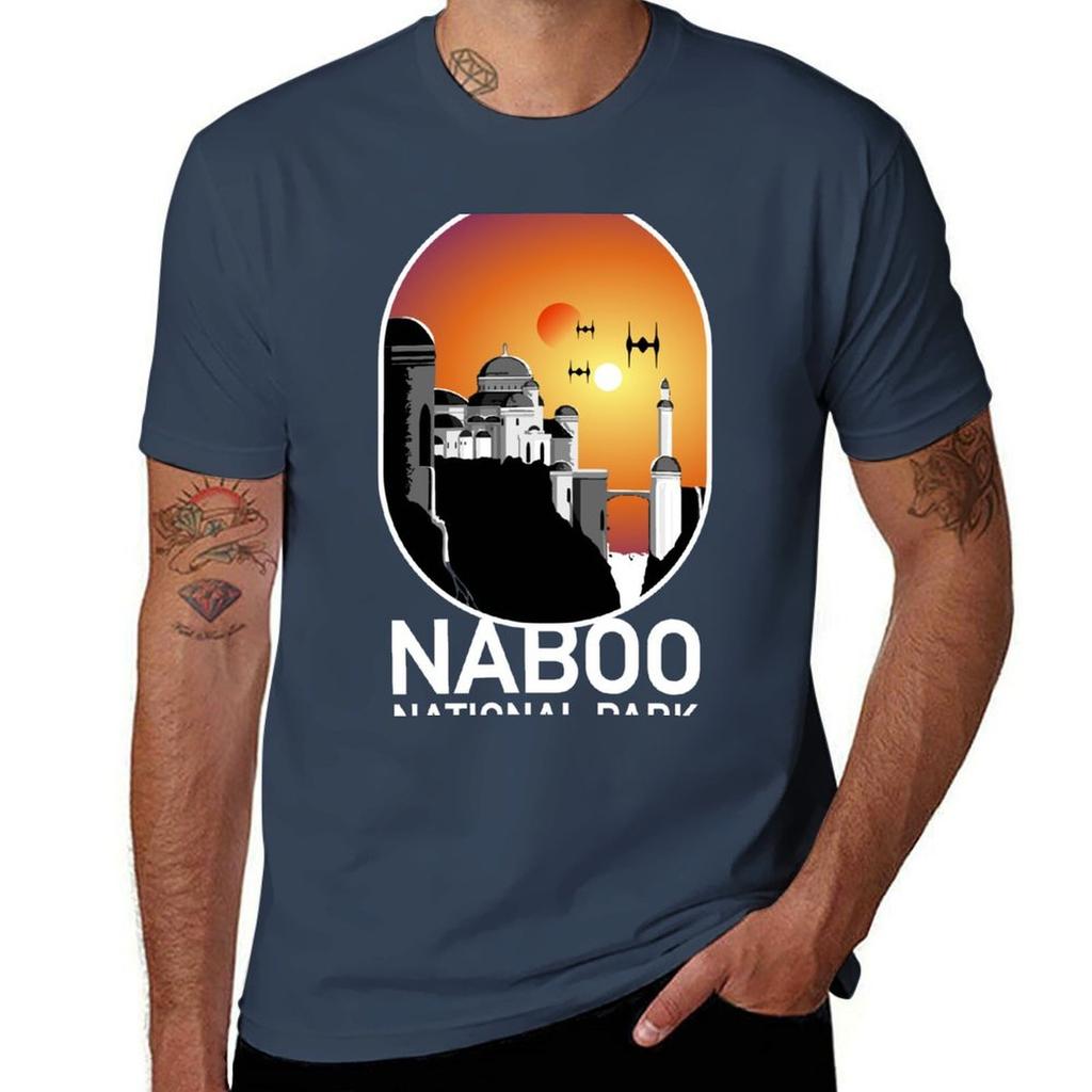 naboo national park fans TShirt Summer Casual Loose TShirt