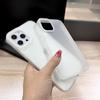 Compatible iPhone 16/15Pro/14/7/8 Frosted TPU Anti-Fall Transparent Protective Case