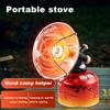 Portable Propane Heater Outdoor Gas Heater Stove with Protective Mesh Mini Camping Heater for Tent Winter Fishing Outdoor Warmer