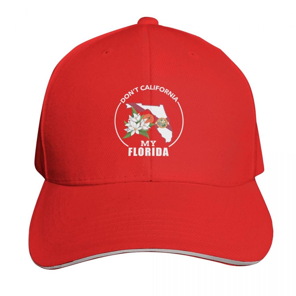 Dont California My Florida Baseball Cap tactical cap hiking hat Snap Back Hat F Unisex Hats Womens