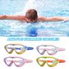 Children Swimming Goggles Anti-Fog Swim Goggles Clear Vision Lenses Swimming Glasses Underwater Eyewear for Pool Beach Diving