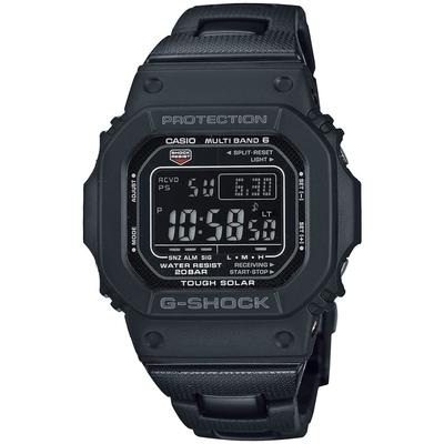 Наручные часы Casio G-Shock оригинальный японский продукт радиоуправляемые на солнечной батарее металлополимерный ремешок GW-M5610UBC-1JF мужские черные