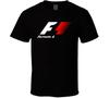 F1 Черная футболка Унисекс