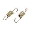Motorcycle Brake Pedal Return Spring Plated Steel Gold Tone Compatible with Suzuki Length 6cm 2pcs