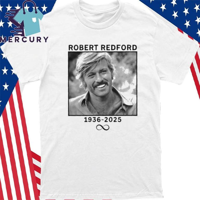 Robert Redford Memorial 1926-2025 Vintage Photo T-Shirt Unisex T-Shirt