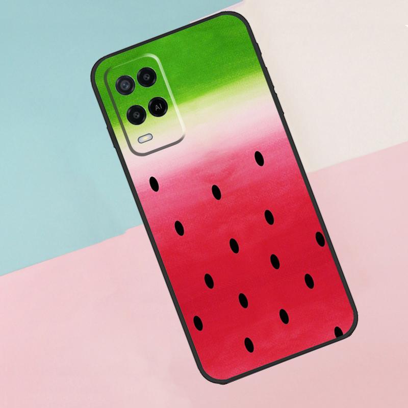 Милый летний фруктовый арбуз для Oppo A18 A38 A78 A98 A96 A58 A17 A77 A80 A40 A60 A16 A76 A74 A94 A54 A15 A57S Чехол для телефона