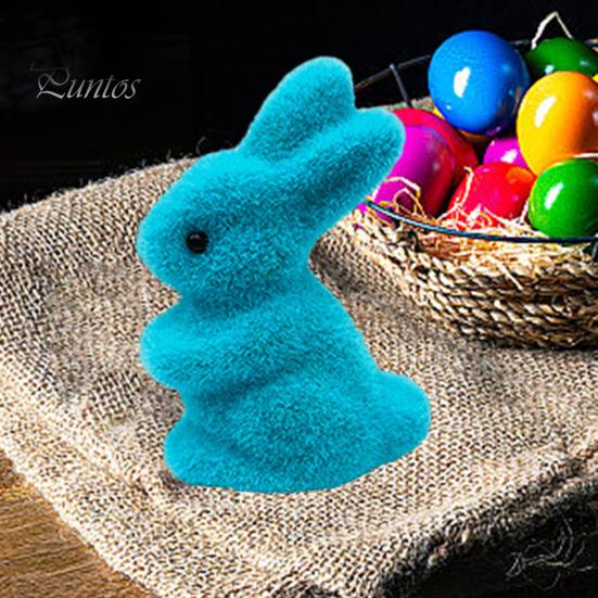 Пасхальный кролик орнамент привлекательный красочный пенопластовый кролик орнамент для внутреннего и наружного праздничного украшения