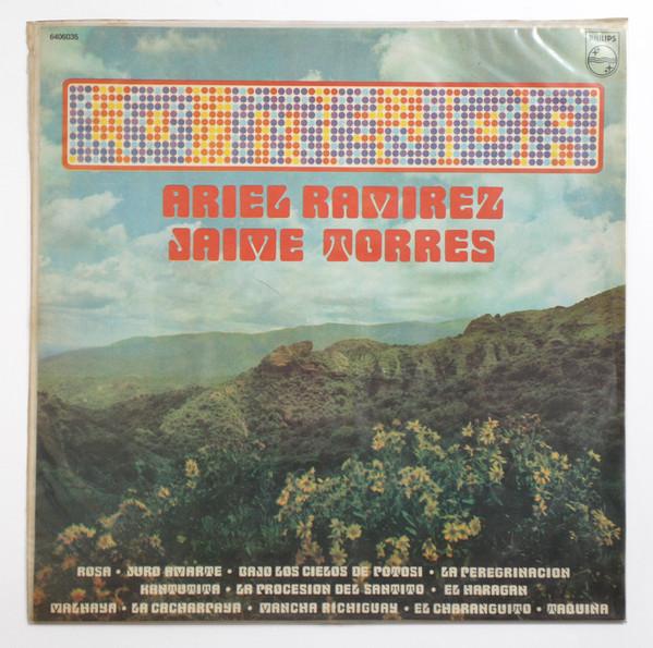LP Record ARIEL RAMIREZ JAIME TORRES Lo Mejor 6406035 PHILIPS 1977 Uruguay Latin Used