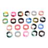 11 пар силиконовых ушных манометров, разноцветные, 16 мм, мягкие серьги-туннели, заглушки для пирсинга