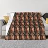 Jschlatt Game Blanket Cartoon Flannel Funny Warm Throw Blanket for Chair Covering Sofa Spring/Autumn