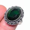 Natural Chrome Diopside Gemstone 925 Sterling Silver Jewelry Ring Size 8.5 E7W16