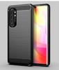 Для Xiaomi Mi Note 10 Lite Чехол Резиновый Бампер Чехол из Углеродного Волокна Для Xiaomi Mi Note 10 Lite Чехол для Телефона Для Mi Note 10 Lite Чехол